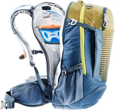 Велосипедний рюкзак deuter Unisex Trans Alpine Pro 28 (28л, одномісний, глиняно-морський)