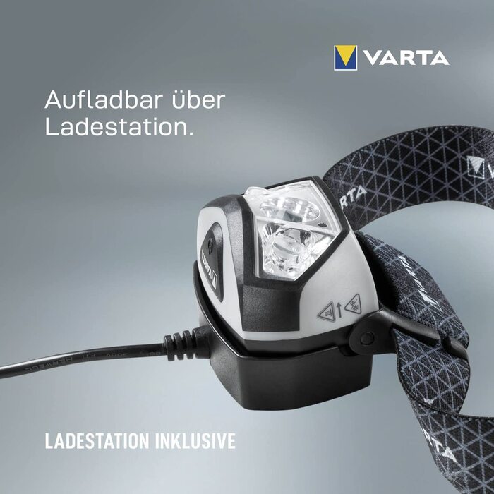 Акумуляторний налобний ліхтар VARTA H30R Wireless Pro