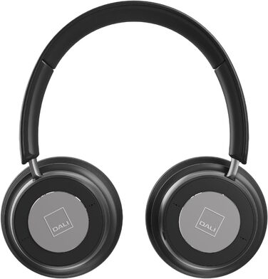 Накладні навушники Bluetooth HiFi, акумулятор 60 год, USB-C і 3,5 мм, динамік 50 мм, ЧОРНИЙ, 4