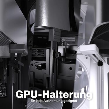 be quiet! Корпус ПК Light Base 900 FX білий, панорамний вид, двокамерний, ARGB світлодіоди, 4 вентилятори Light Wings