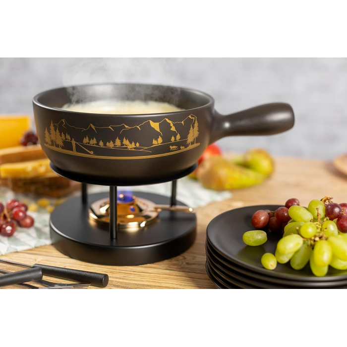 Фондю KUHN RIKON 32320 з кераміки, для сиру, 2.5 л