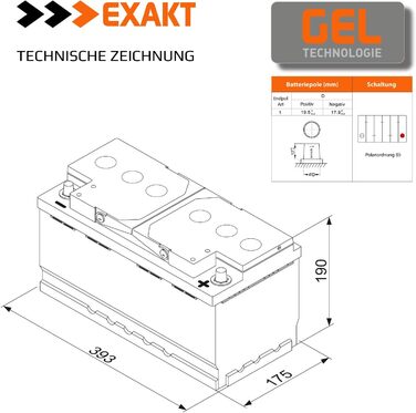 Акумулятор 12V 140Ah для човнів, морських суден, сонячних систем, гелева, заміна 120-130Ач