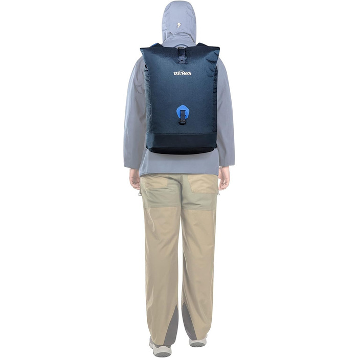 Л Daypack Grip Rolltop Pack - Рюкзак із застібкою на рулон і відділенням для ноутбука на 15 - 34 літри (ВМС), 34