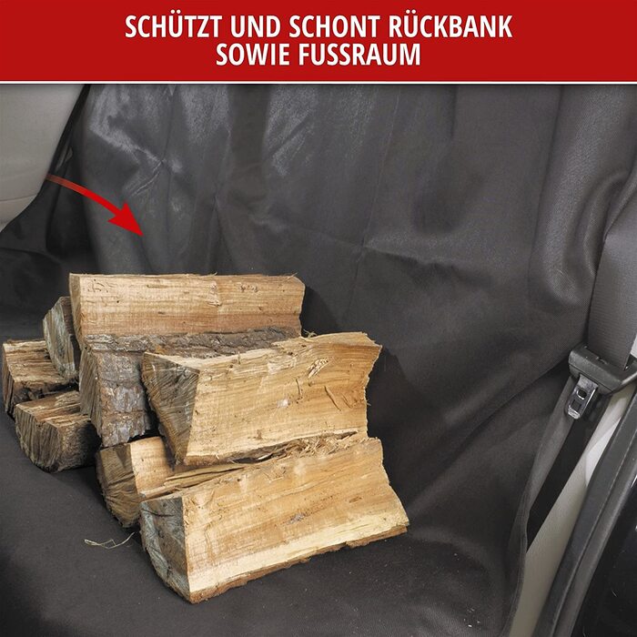 Чохол для багажника WALSER Цезар, Килимок для багажника з бічним захистом, Універсальний чохол для багажника собака, автомобільне ковдру для собак, водостійкий килимок для багажника (ковдра для собак заднє сидіння)