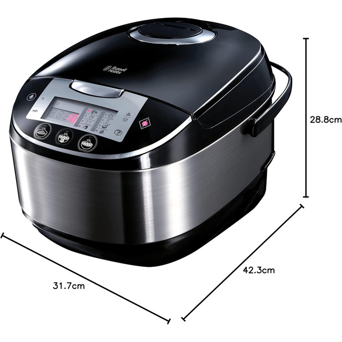 Мультикухня Russell Hobbs 21850-56: 11 функцій, 5л, цифровий дисплей