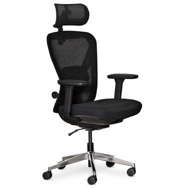 Крісло Mealux Q1 Air Fabric Black (арт HF-Q1 F/B)