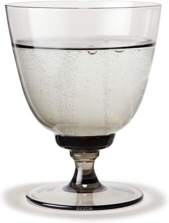 Проточний стакан для води з ніжкою 35 мл, дим