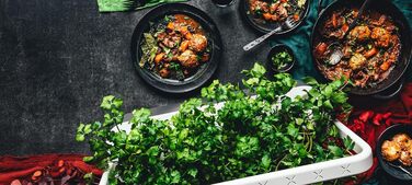 Click and Grow Indoor Garten: Розумний сад для вирощування зелені вдома з LED, 9 капсул (Синій)