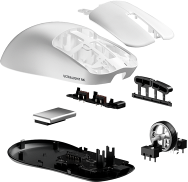 Бездротова ігрова миша GamePro Asgard Odin 8K Wireless/2.4GHz/Bluetooth PixArt PAW3950