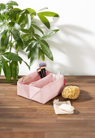 Сумка-органайзер Reisenthel Fold Case Boxy Cosmetic Case - Косметичка для подорожей з великим об'ємом. 2 кишені всередині для організації (Twist Blush)