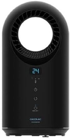 Конвектор Cecotec Warm 8400 Bladeless Connected: WiFi, сенсорне управління, 1500W, чорний