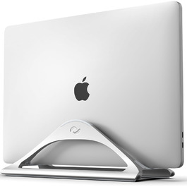 Підставка для ноутбука Vertikaler HumanCentric: регульована, для MacBook, Pro, та інших ноутбуків (срібна)