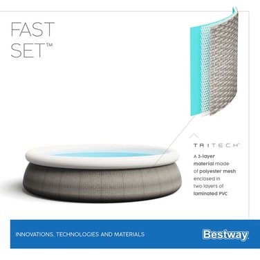 Набір для басейну Bestway Fast Set™ Ø396см