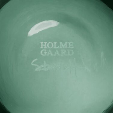 Ваза з видувного скла Holmegaard H21 см ARC Стильна для квітів 3 зелені H21 см