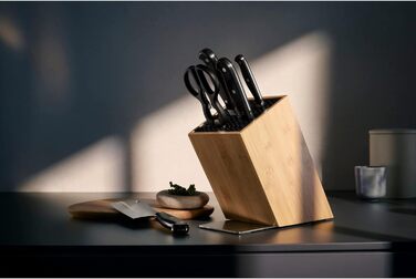 Набір ножів WMF Spitzenklasse Plus Asia з блоком FlexTec, 6 предметів, Made in Germany