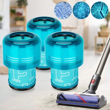 Замінені фільтри для пилососа Dyson DC33 DC37 DC28C DC53, 92341301, попередній фільтр, попередній фільтр двигуна (V15), 2 шт.