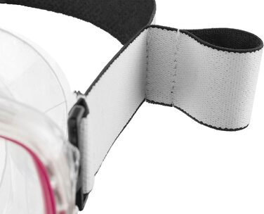 Крессі унісекс-молодіжна маска з ремінцем Estrella Jr Txle (прозора / рожева)
