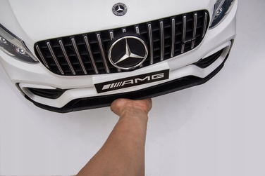 Дитячий електромобіль Mercedes GLC 63S (4x4, 180 Вт) — бордовий, глянцевий лак