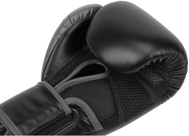 Рукавички унісекс Everlast для дорослих Powerlock 2r Glove (чорні, 14 унцій)