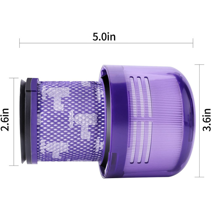 Фільтр для Dyson V11, Заміна вакуумного фільтра з 3 упаковок для Dyson V11, V15, SV14, SV22, абсолютний Animal Extra Pro, детектирующий крутний момент, Ak