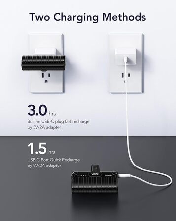 Швидкий зарядний пристрій для Samsung, Huawei та смартфонів, 20W PD Mini PowerBank 5000mAh USB-C