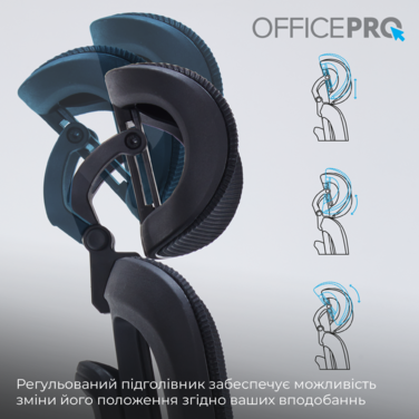 Крісло офісне OfficePro Skyline OC680B Black