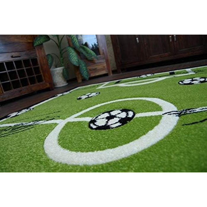 Килимок дитячий килимок Pilly - для дитячої кімнати, ігрові килимки, дитяча кімната, футбольне поле, трава, дитячий майданчик, зелений 280x370 см 280x370 см Pilly 8366 Зелений