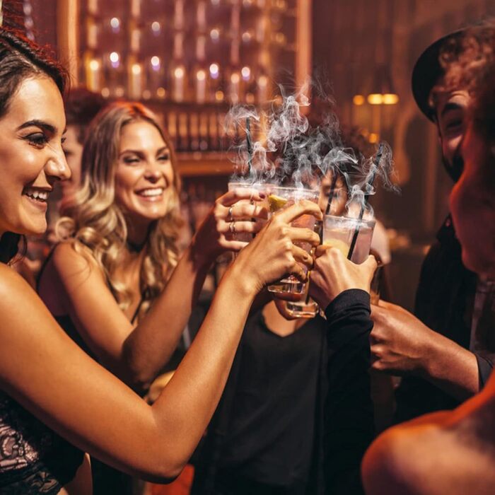 Набір для копчення коктейлів MKNZOME: копчення віскі, коктейлів, вина, кави, м'яса. Ідеальний подарунок на День батька