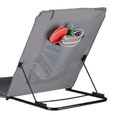 Relaxdays Пляжний килимок із сонцезахисним парасолькою