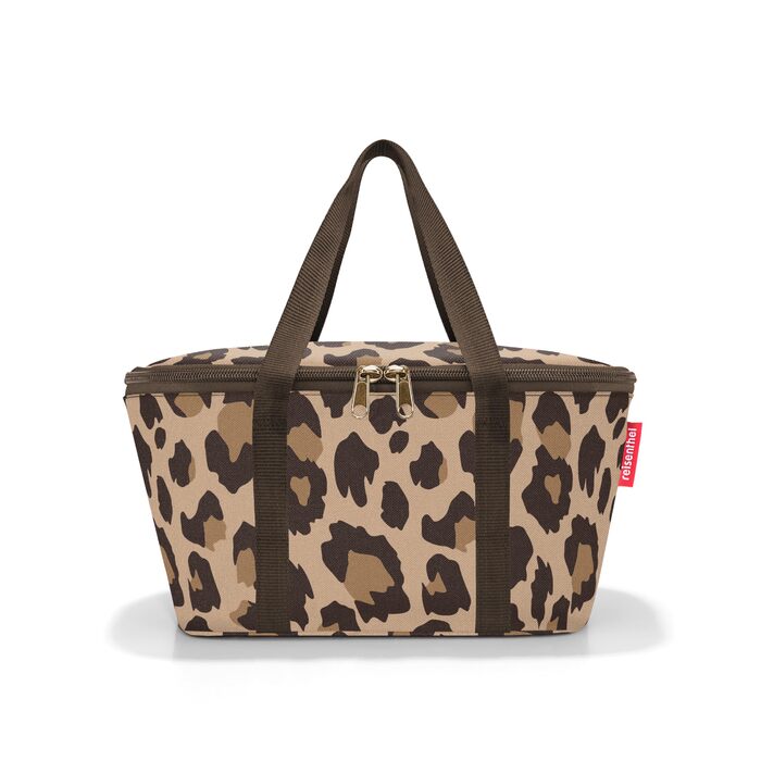Термосумка Reisenthel Coolerbag XS Leo Macchiato - Маленька сумка-холодильник з поліестеру для пікніка та покупок