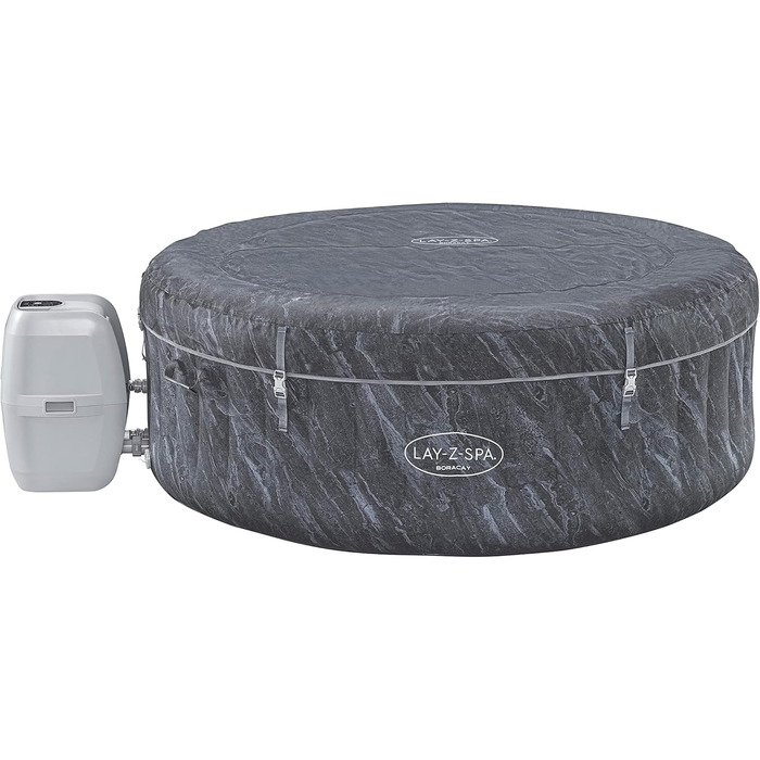 Надувний гідромасажний басейн-джакузі Bestway Lay-Z-Spa Miami AirJet Whirlpool для 2-4 осіб, 180 x 66 см