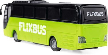 Автобус на радіокеруванні Carson FlixBus 2.4GHz 1:64, іграшка для дітей від 8 років, барвистий