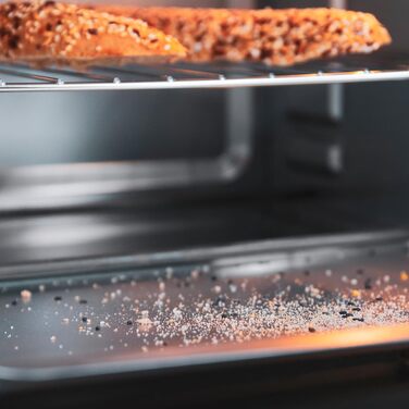 Конвекційна піч Cecotec 46L Bake&Toast 4600 White Gyro: 2000 Вт, 12 функцій, внутрішнє освітлення, регулювання температури до 230°C, подвійне скло, з поворотним шампуром