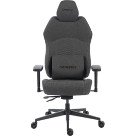 Крісло ігрове GamePro GC760DG Fabric Dark Gray
