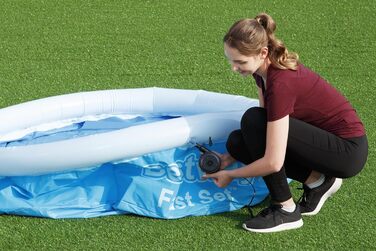 Каркасний басейн Bestway Fast Set 305x76 см, круглий, синій, без насоса