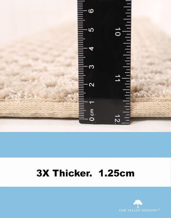 Килимкові сходинкові накладки Oak Valley Designs™ Bayside Charm Crystal Canyon - антиковзаючі, для дерев'яних сходів, 68.6 x 24.8 см (4 шт.)