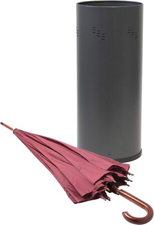Підставка для парасольок Kela 18031, висота 50 см, гойдалки (темно-сірі)