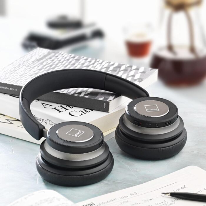 Накладні навушники Bluetooth HiFi, акумулятор 60 год, USB-C і 3,5 мм, динамік 50 мм, ЧОРНИЙ, 4