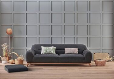 Велике сидіння Kolbs з плюшевого велюру | X-Large Memory Foam для офісного крісла, килимок для підлоги | Килимок для зняття болю в спині та куприку, з ручкою (дуже великий)