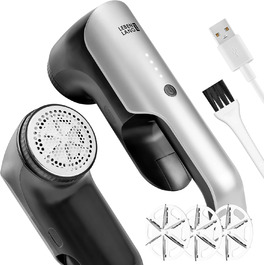 Електричний видалення ворсу LEBENLANG - з LED дисплеєм та пензлем для чищення, до 2 годин роботи, для одягу