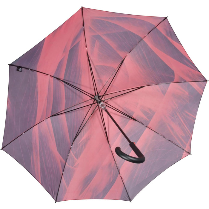 Knirps Stick Umbrella Automatic Supernova - Spheres Ruby, Knirps Stick Umbrella Automatic Supernova - Spheres Ruby