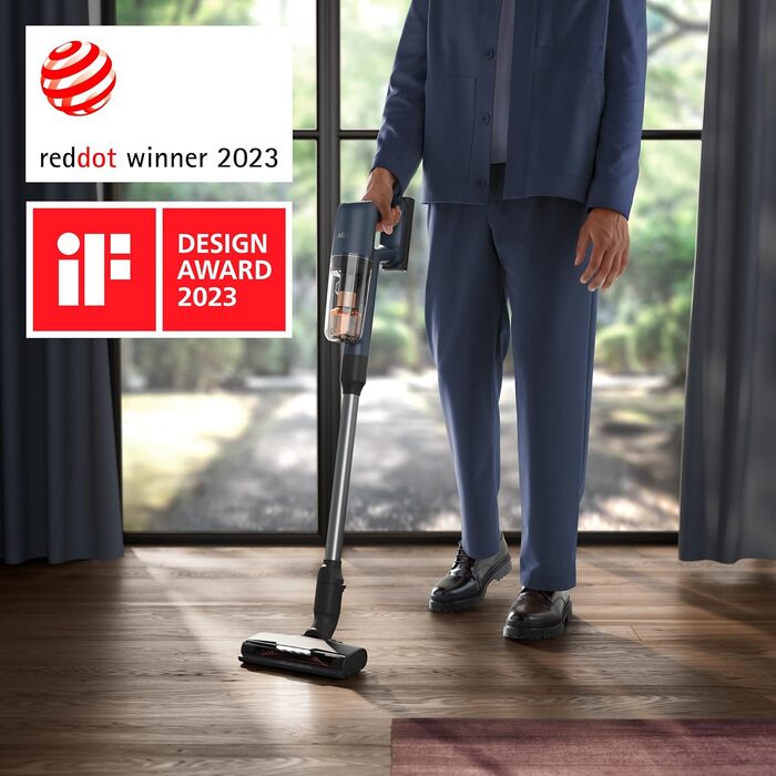 Акумуляторний пилосос AEG ÖKO AP71UB14AM: потужний, легкий, ергономічний, 2в1, сірий