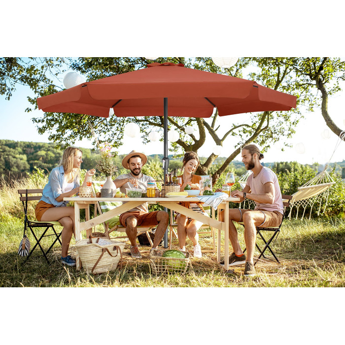 Parasol Maui Terracotta Ø330см Захист від ультрафіолету 80+