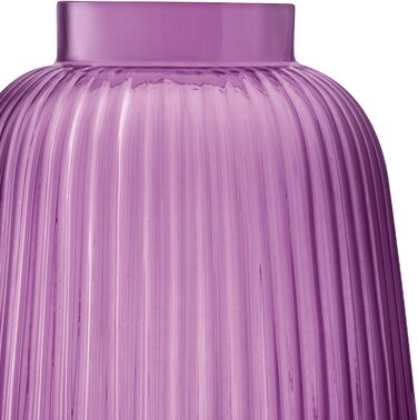 Ваза LSA Pleat, 26 см, Heather