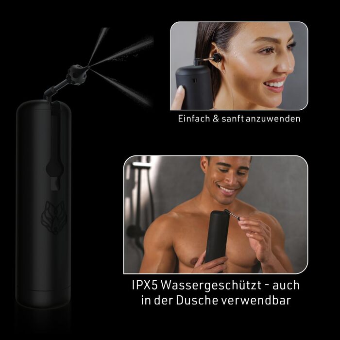 Набір для манікюру Velform Epilwiz - Епілятор на батарейках - Епілятор - Епіляція - Позолочена епіляційна головка 18 карат і світлодіодне підсвічування - Зручна бритва - Засіб для видалення волосся на обличчі для жінок і чоловіків епілятор