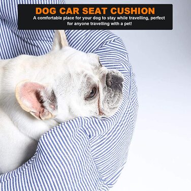 Автомобільне сидіння для собак MRWiZMS, автомобільне сидіння для собак, водонепроникне і нековзне автомобільне сидіння для собак, знімне і просте в догляді, автомобільне і домашнє сидіння для собак, заднє сидіння для автомобіля подвійного призначення (a)