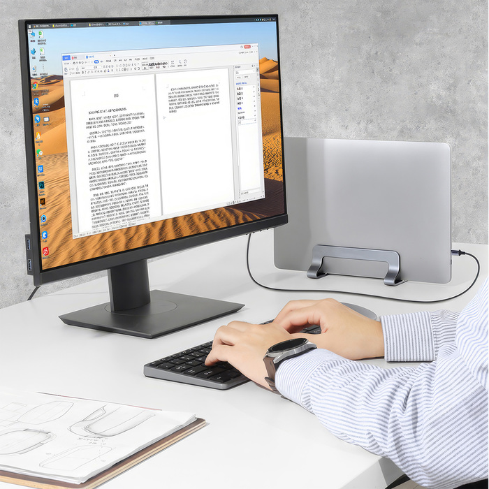 Вертикальна підставка для ноутбука OfficePro LS680G