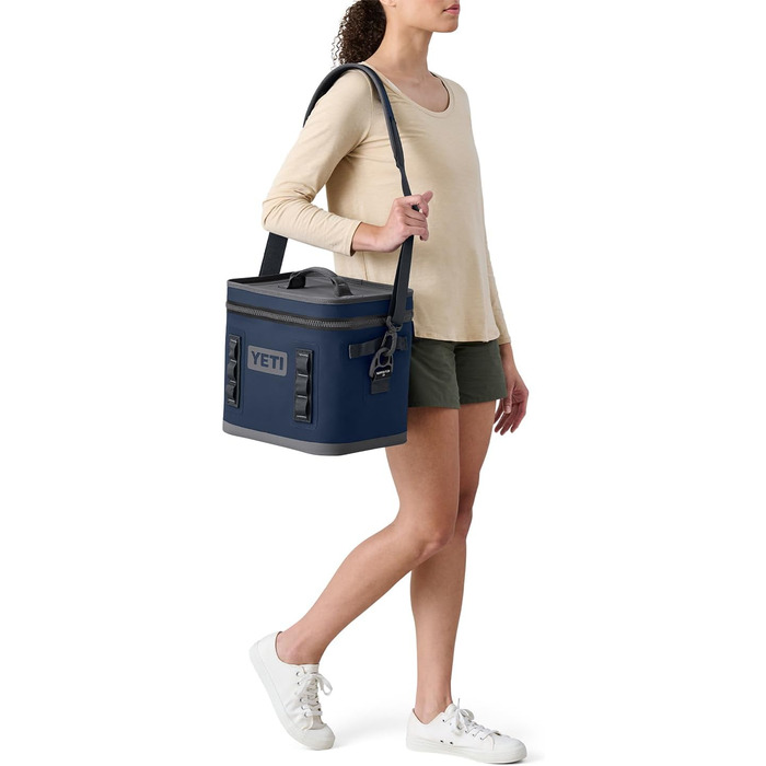 Сумка-холодильник YETI Hopper Flip 8, портативна, ізольована, колір Wetlands Brown