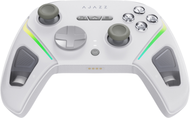 Бездротовий геймпад з док-станцією Ajazz GP100 Set White (GP100S-W)