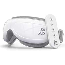 Масажер для очей Bob and Brad EyeOasis 2 з підігрівом, музикою та компресією, електричний. Зменшує темні кола та сухість очей. Маска для очей з пультом керування.
